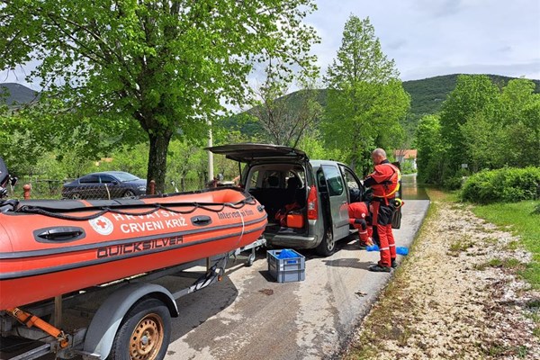​Hrvatski Crveni križ odgovara na posljedice poplava - 15. svibnja